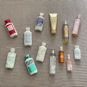 Bath and Body Works assorted Lot, new and used, singles and pairs